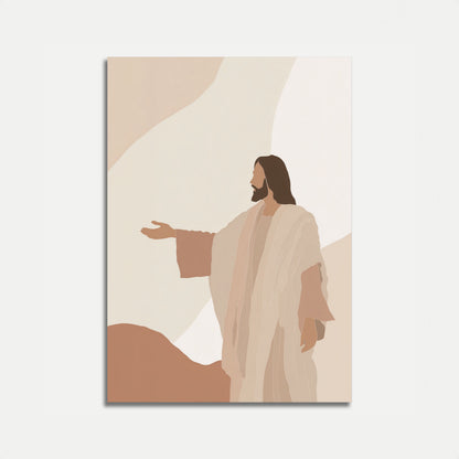 Divine Compassion Christian Poster