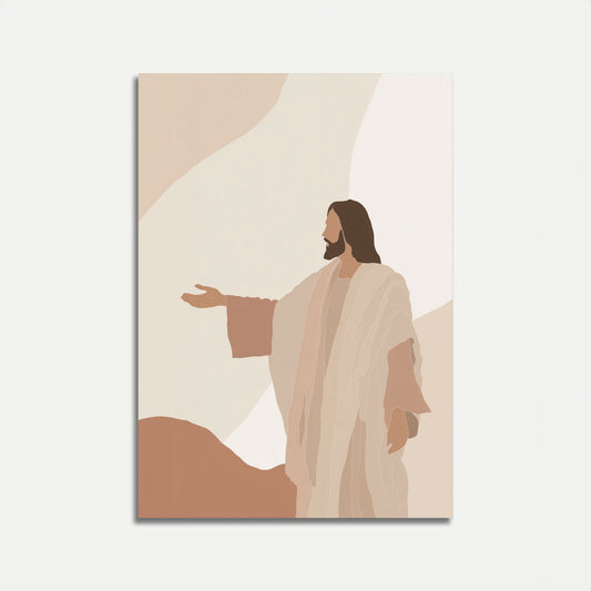 Divine Compassion Christian Poster