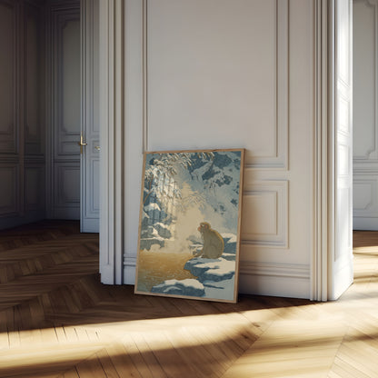 Monkey by Warm Winter Springs Poster