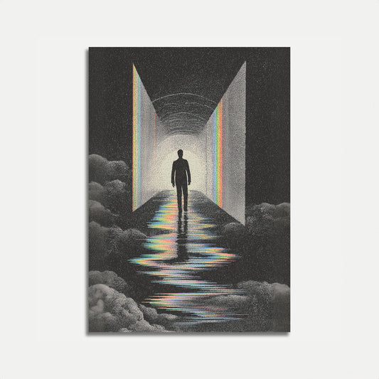 Póster de la Visión de la Puerta Cósmica