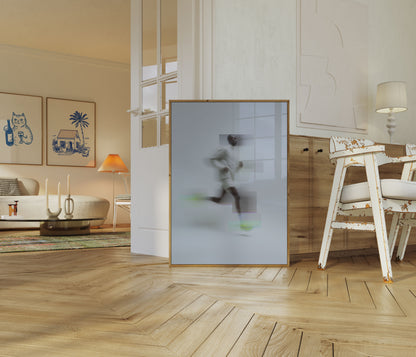 Dynamic Motion Running Poster