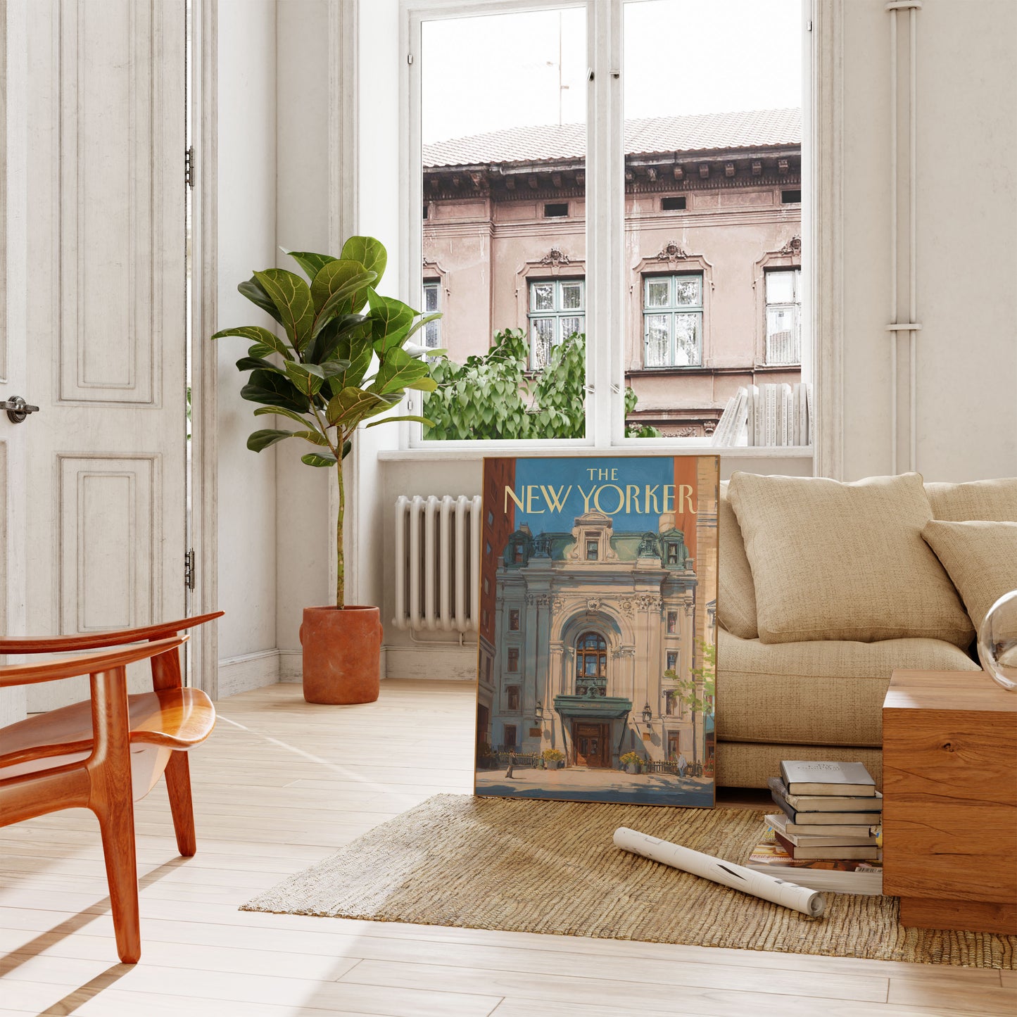 The New Yorker Architectural Elegance Poster