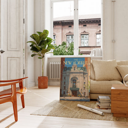 The New Yorker Architectural Elegance Poster