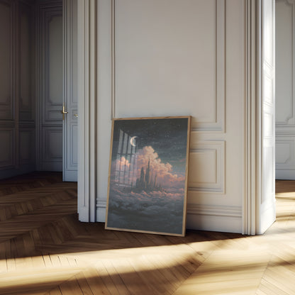 Affiche du Château Céleste dans les Nuages