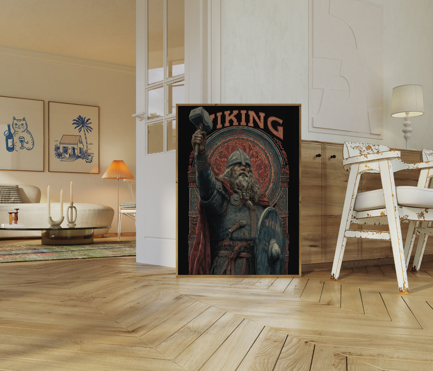 Norse Warrior Viking Poster