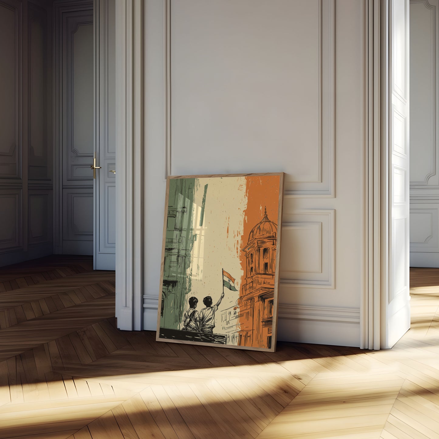 Indian Independence Spirit Poster