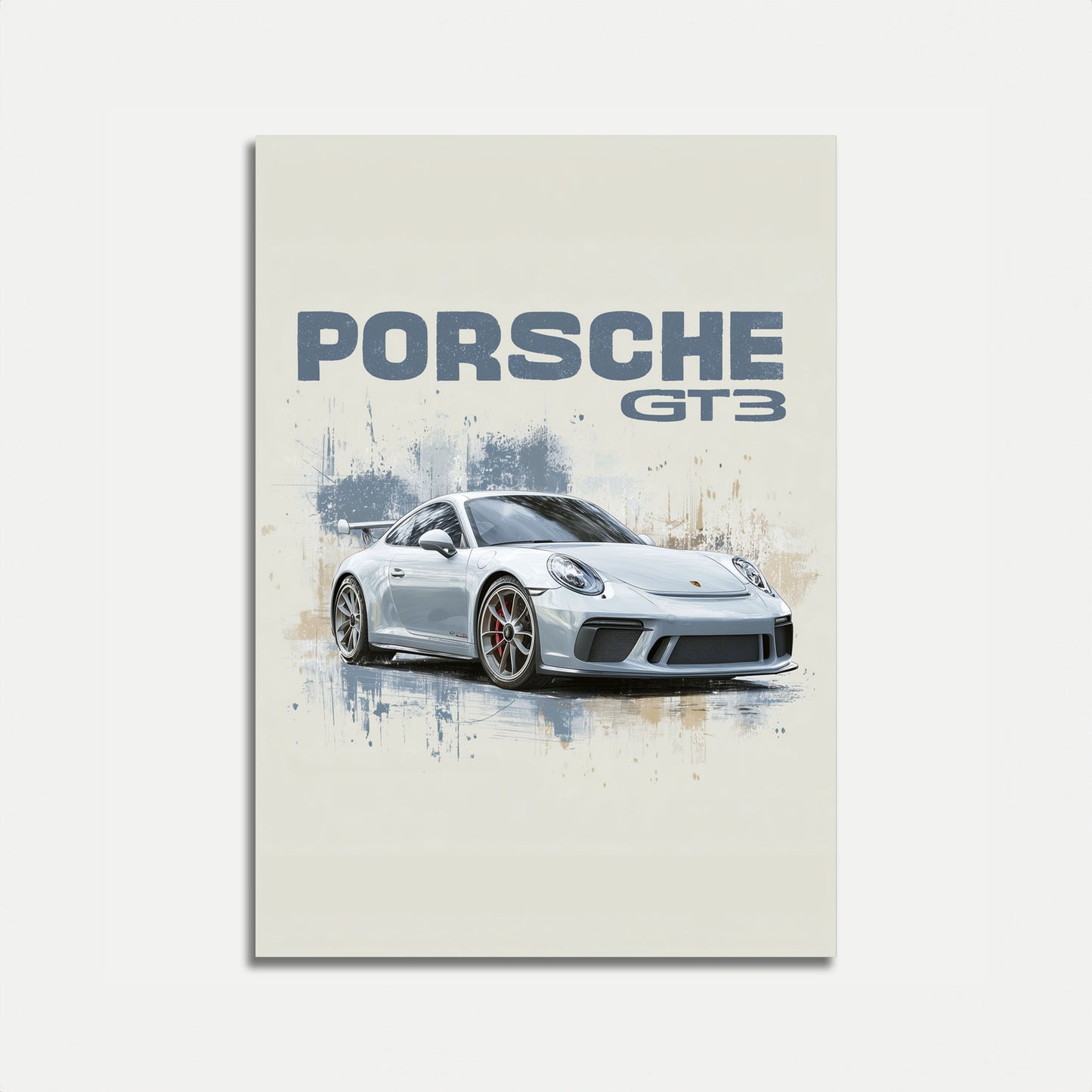 Porsche GT3 Classic Automotive Poster