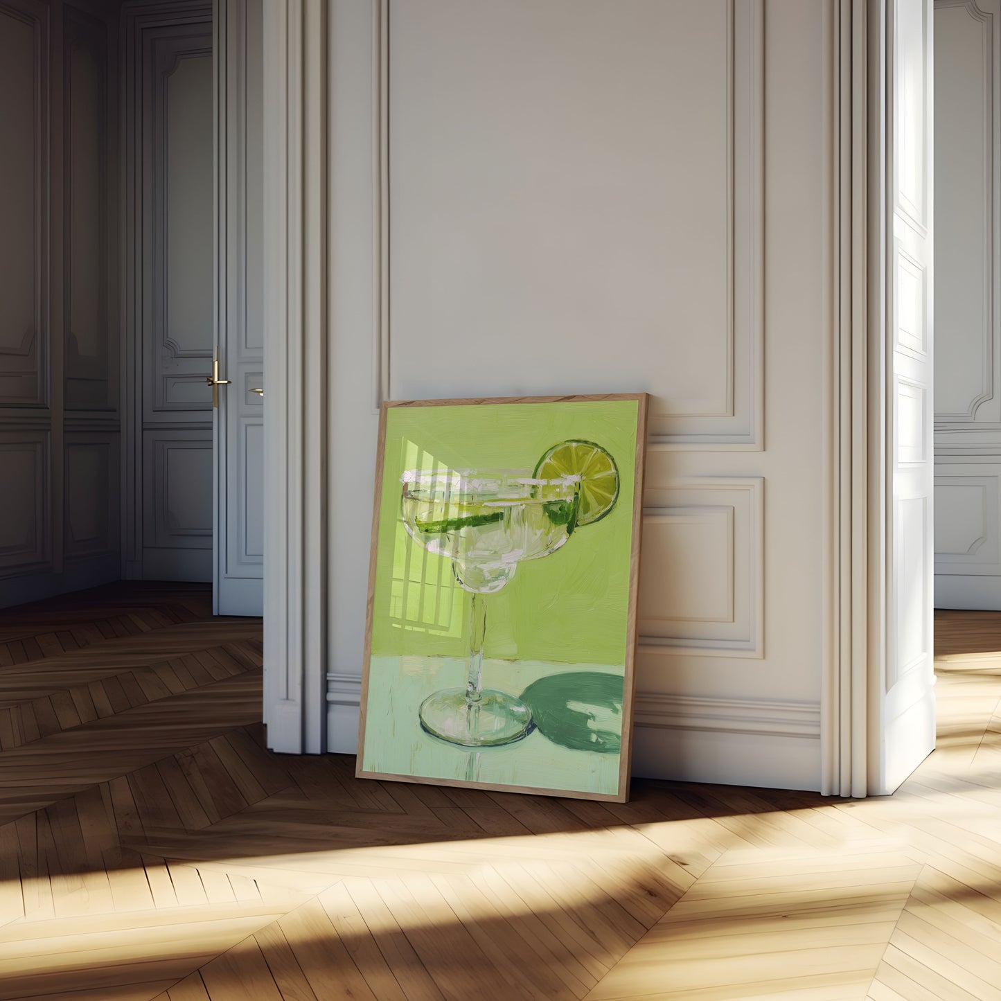 Klassisk Margarita Cocktail Plakat