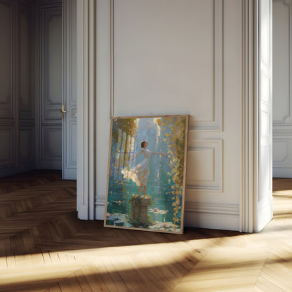 Póster del Jardín del Ballet Etéreo