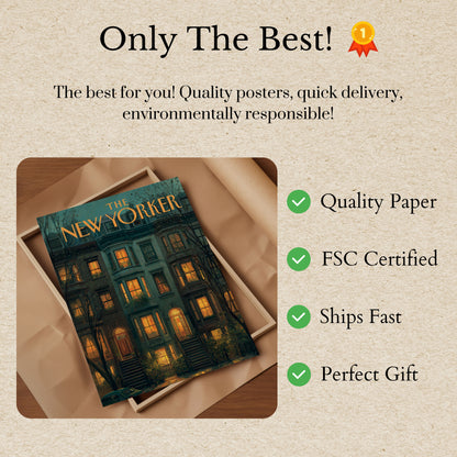 New York City Twilight Poster