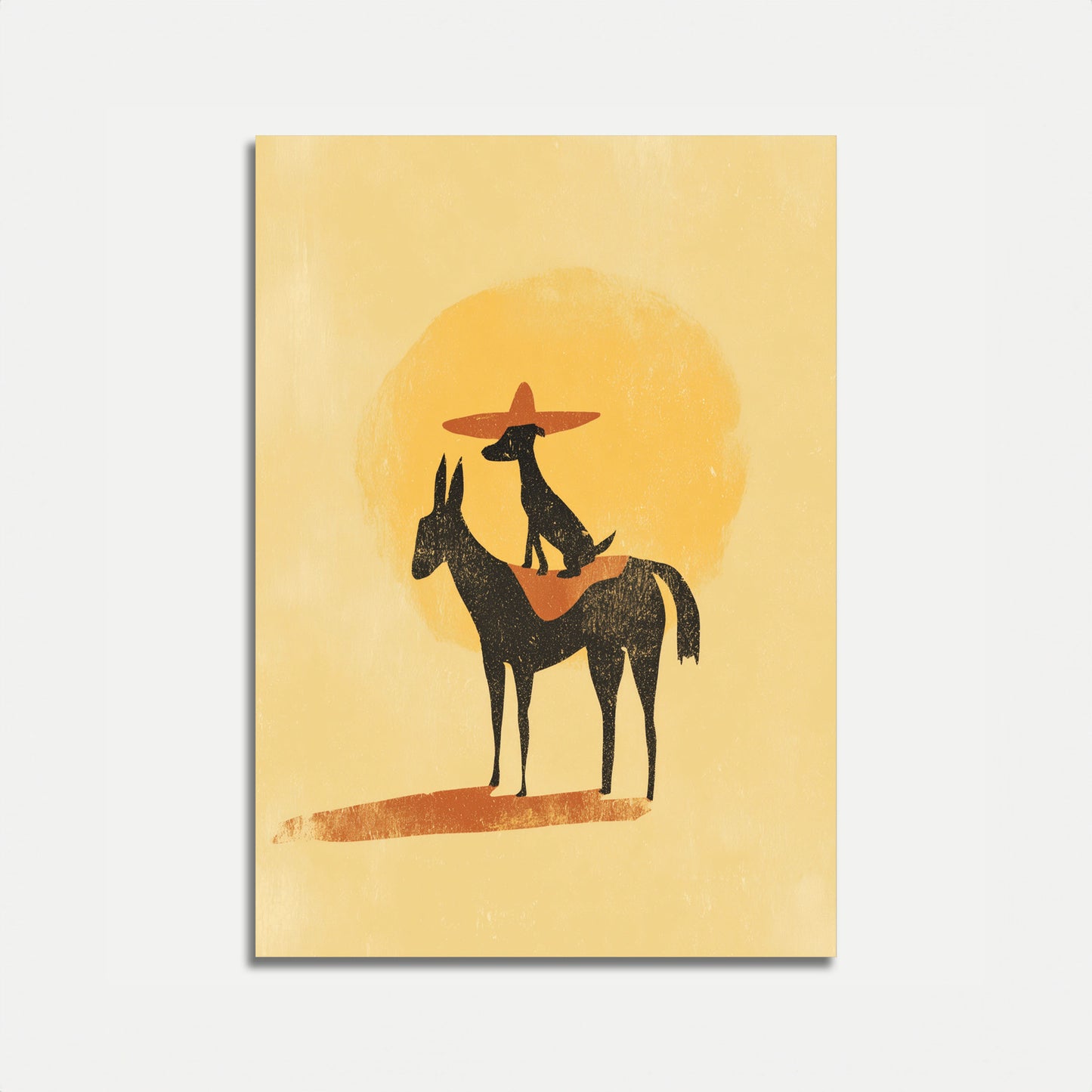 Póster de Aventura del Vaquero del Desierto