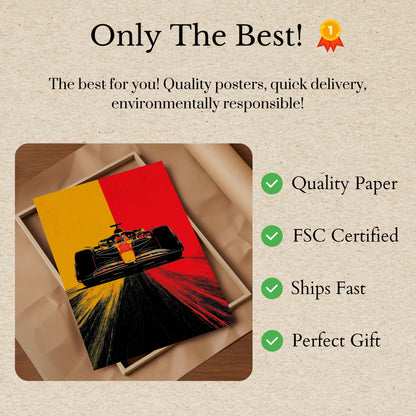 Formula One Speed Revolution Poster