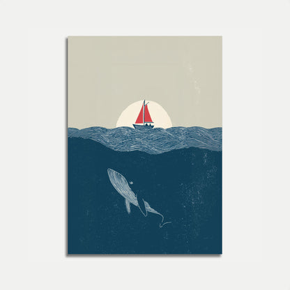Ocean's Quiet Voyage Poster