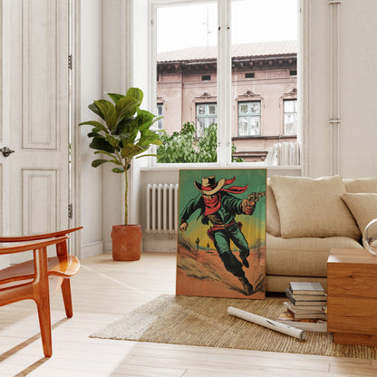 Wild West Gunslinger Poster