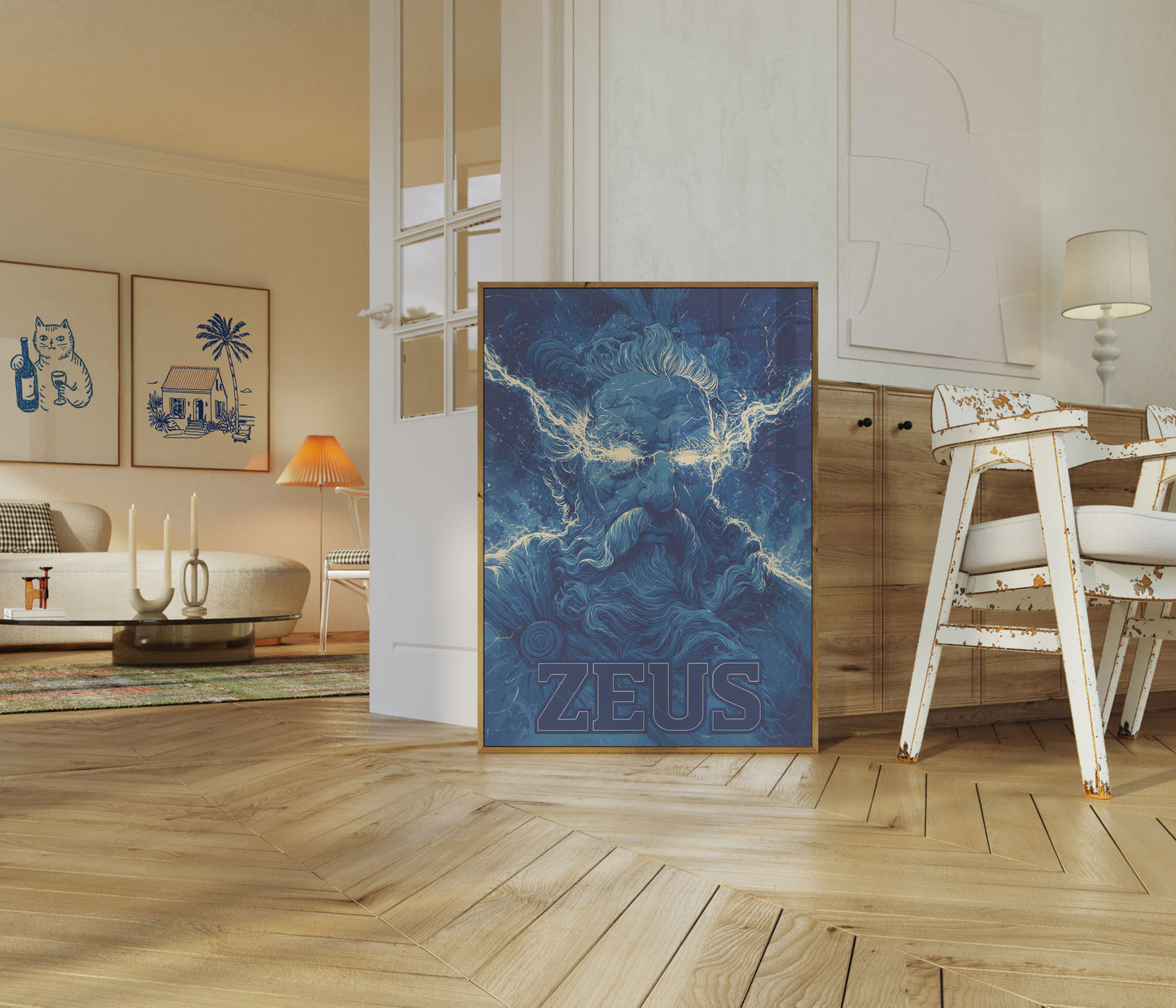 Zeus God of Thunder Poster