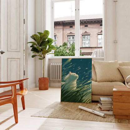 Pôster de Gato Sereno e Ventoso