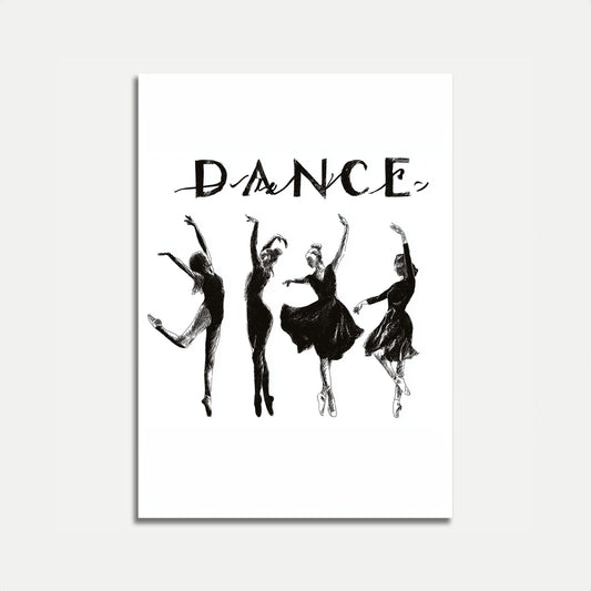Ballet Dancers in Motion Poster