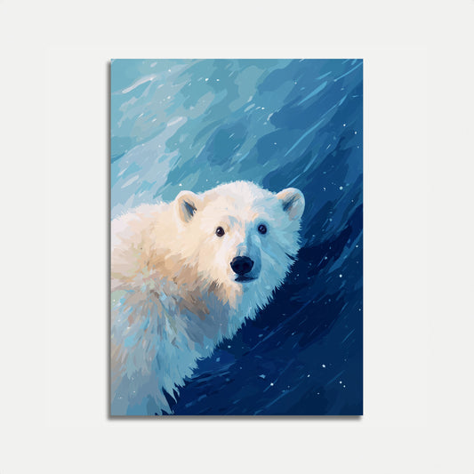 Póster de invierno de Arctic Guardian