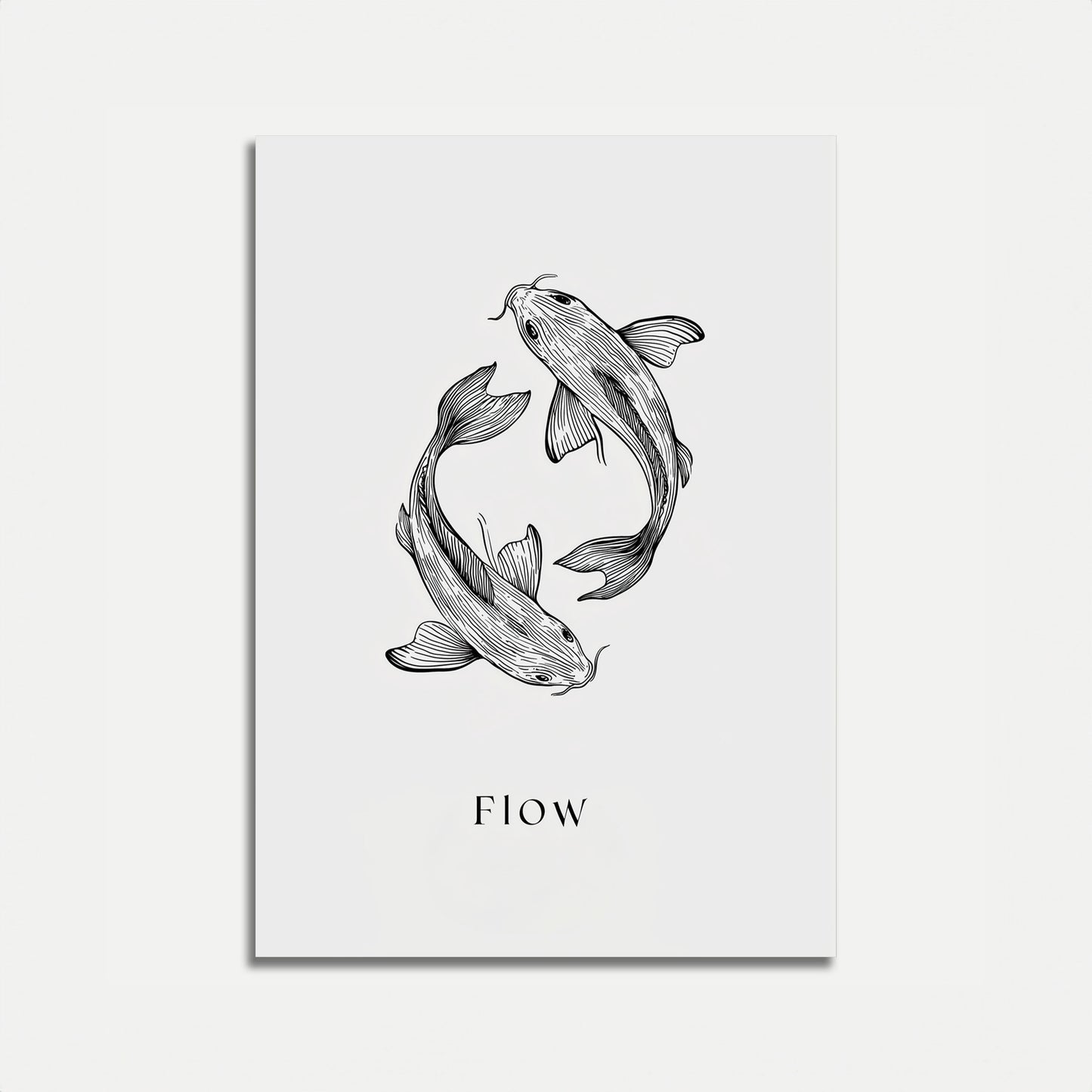 Póster del Flujo Zen de la Armonía