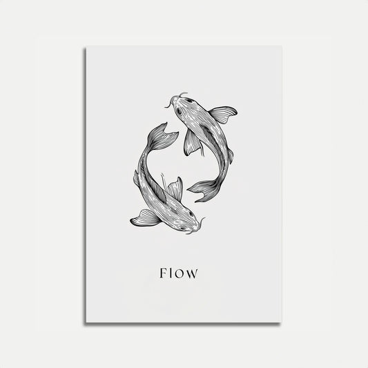 Póster del Flujo Zen de la Armonía