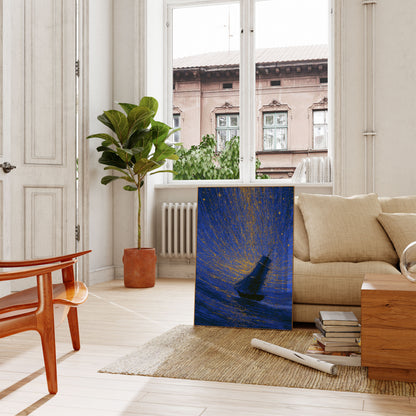 Plakat: Fyrtårn i Stjernenat