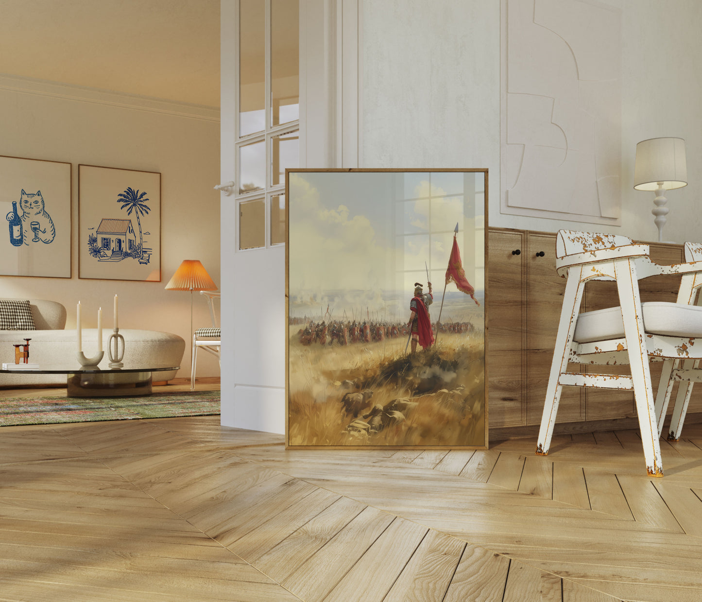 Roman Legion Battle Cry Poster