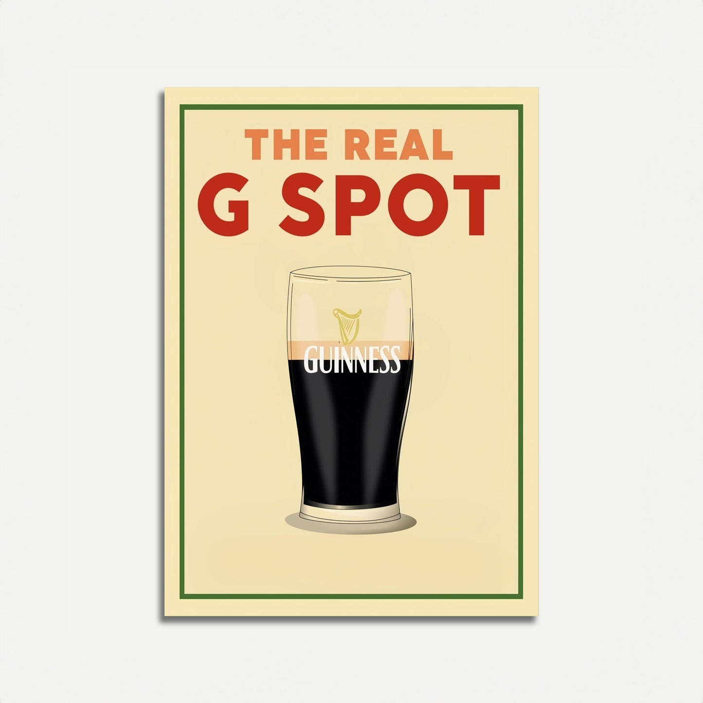 Guinness Beer Real G Spot Poster