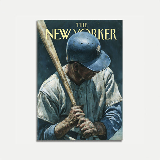 Baseball Legend New York Poster