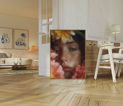 Dolce Bellezza di Fiore Lentigginosa Poster
