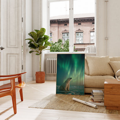 Arctic Serenity Northern Lights Poster