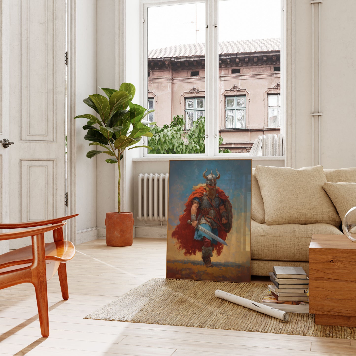 Mighty Viking Warrior Poster