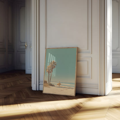 Coastal Surf Paradise Poster