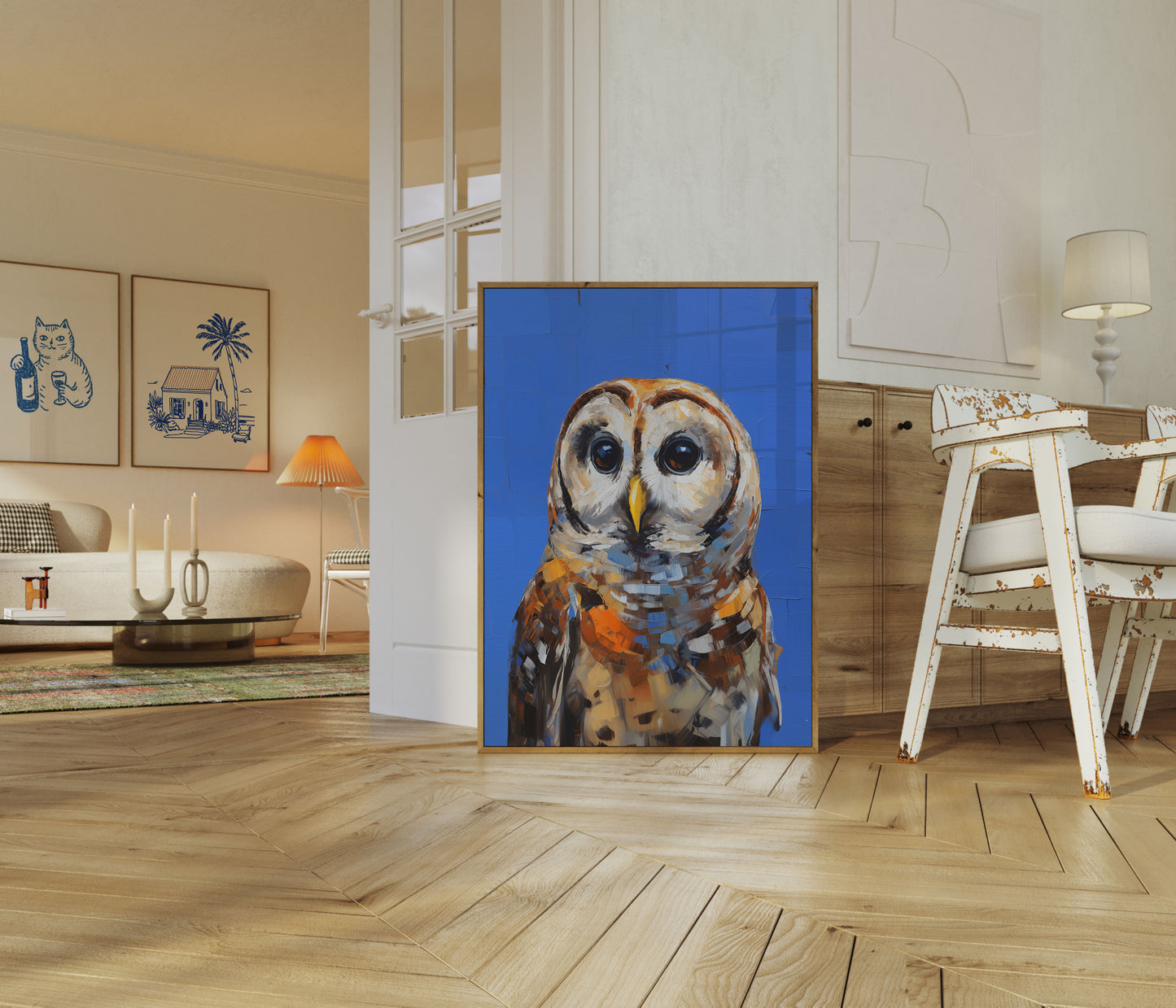 Sguardo Intenso del Gufo Poster