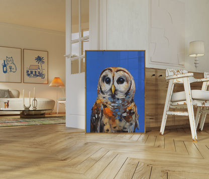 Sguardo Intenso del Gufo Poster