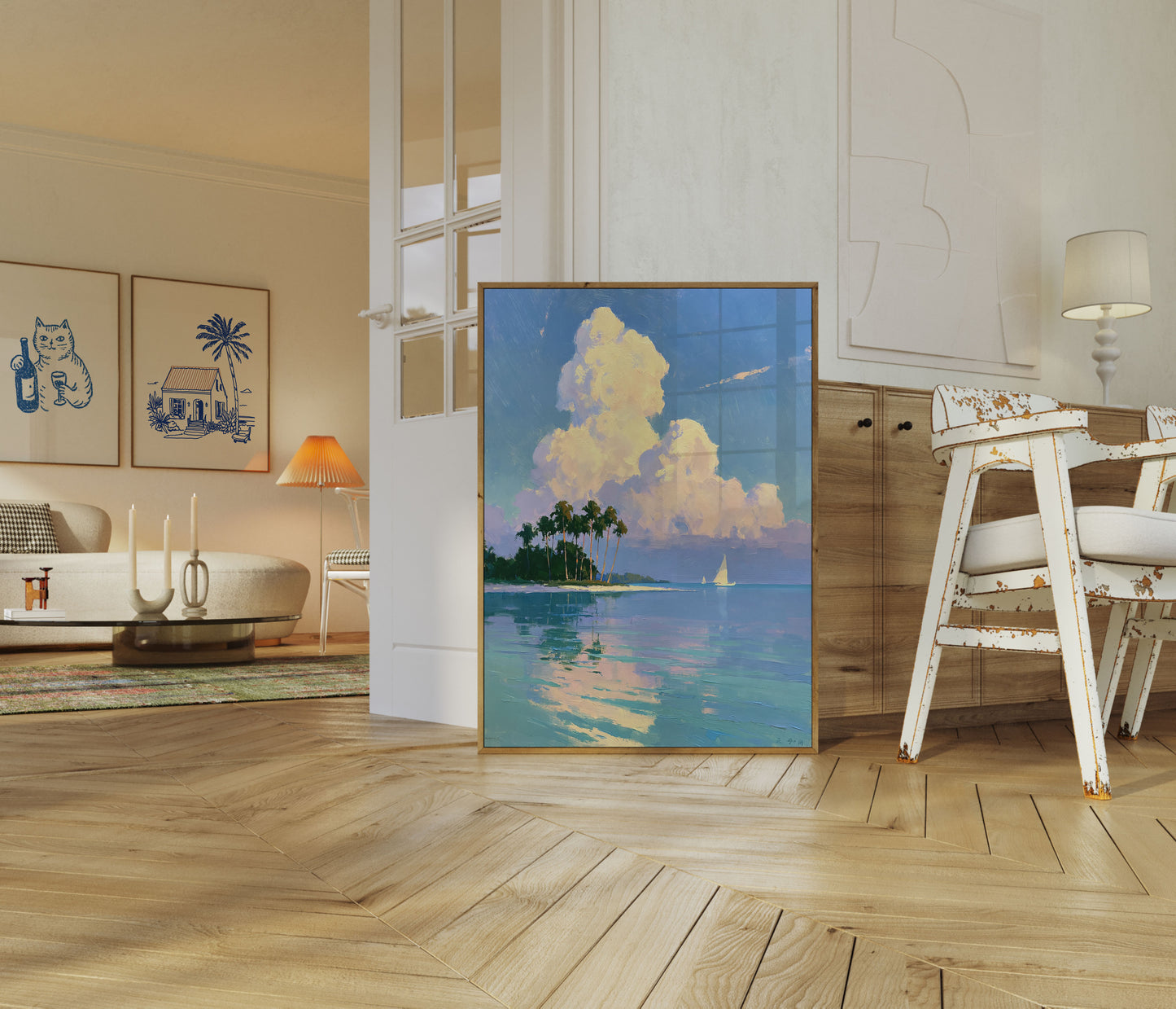 Tropical Island Paradise Plakat