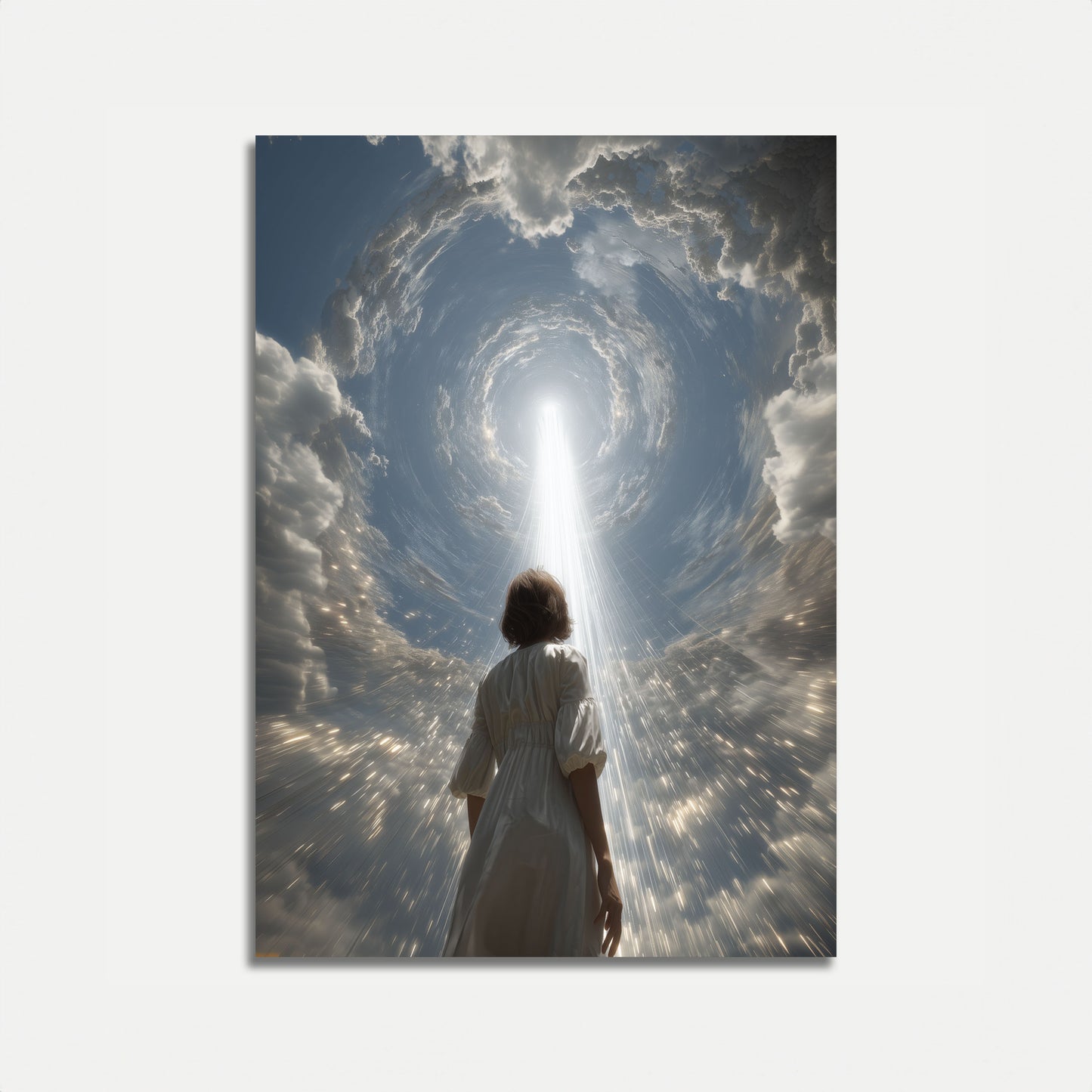 Heavenly Light Divine Ascending Poster