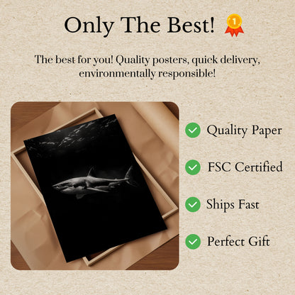 Dark Ocean Predator Poster