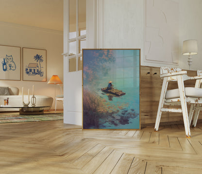 Poster del Pescatore della Nebbiosa Riviera