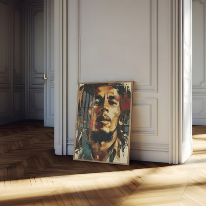 Ritratto Astratto Urbano Poster