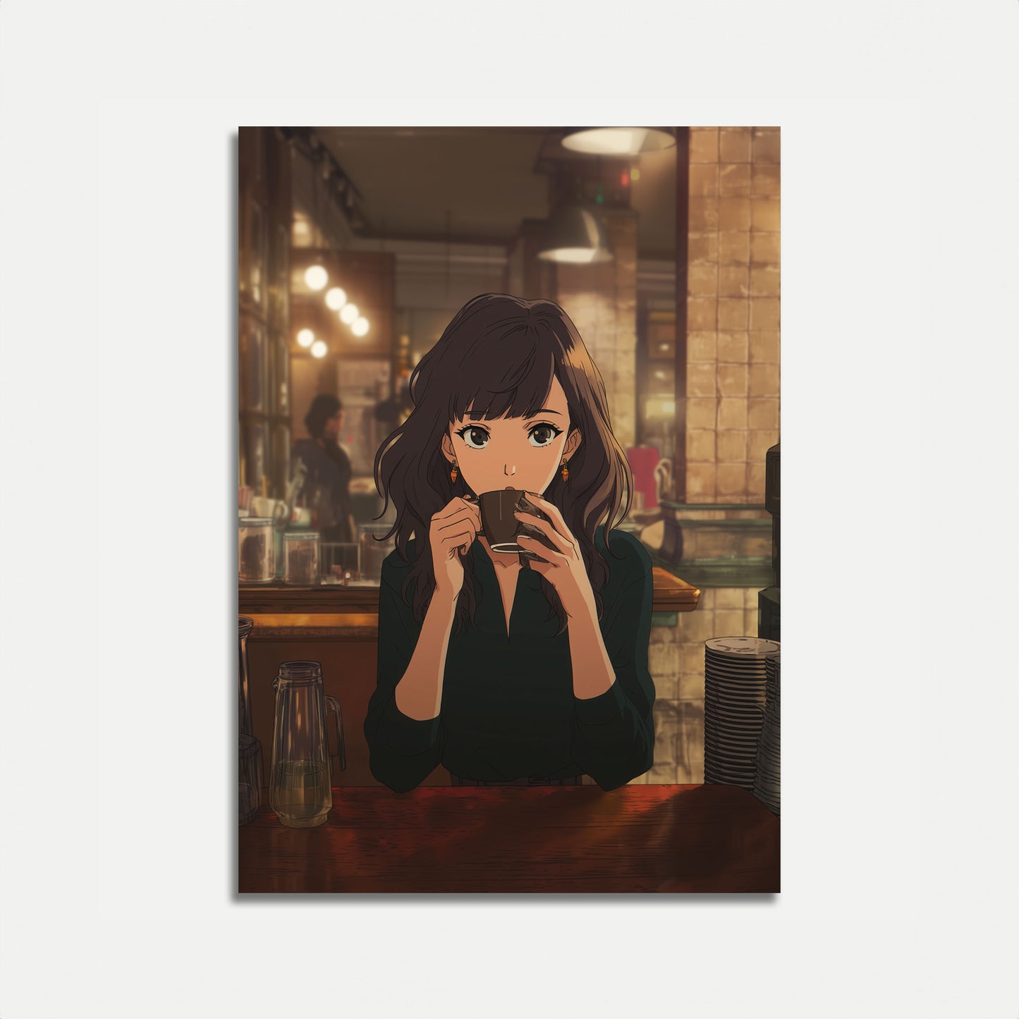 Cafe Moment Anime Poster