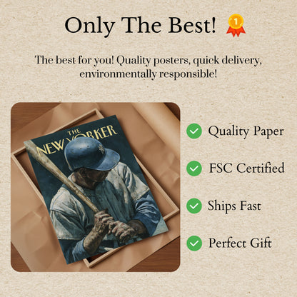 Baseball Legend New York Poster