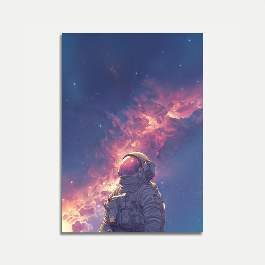 Cosmic Solitude Space Poster