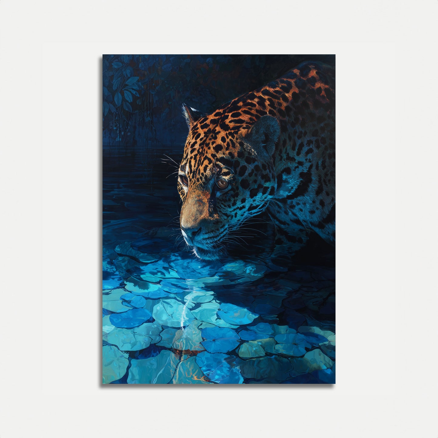 Jaguar i Vandet Plakat