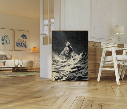 Jesus Calms the Storm Poster