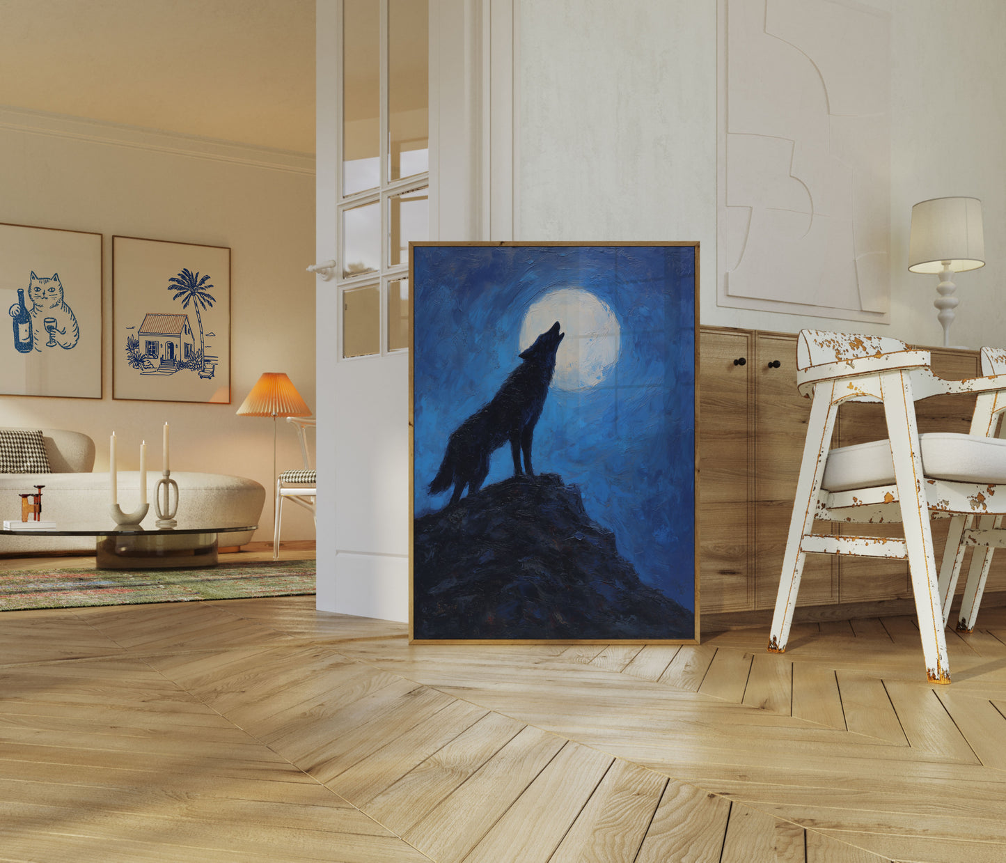 Ulv Hyler til Månen Plakat