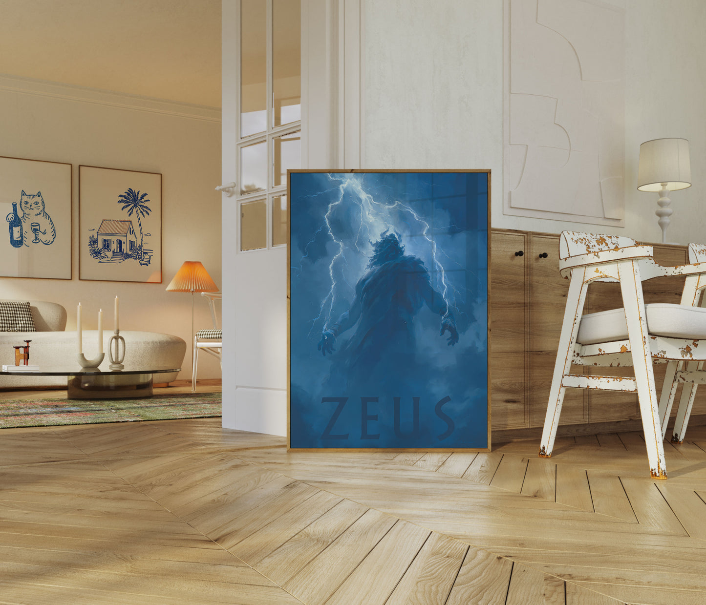 Zeus Donnergott Poster