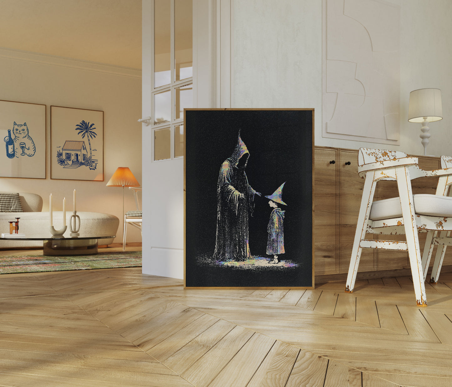 Wizard and Young Apprentice Poster