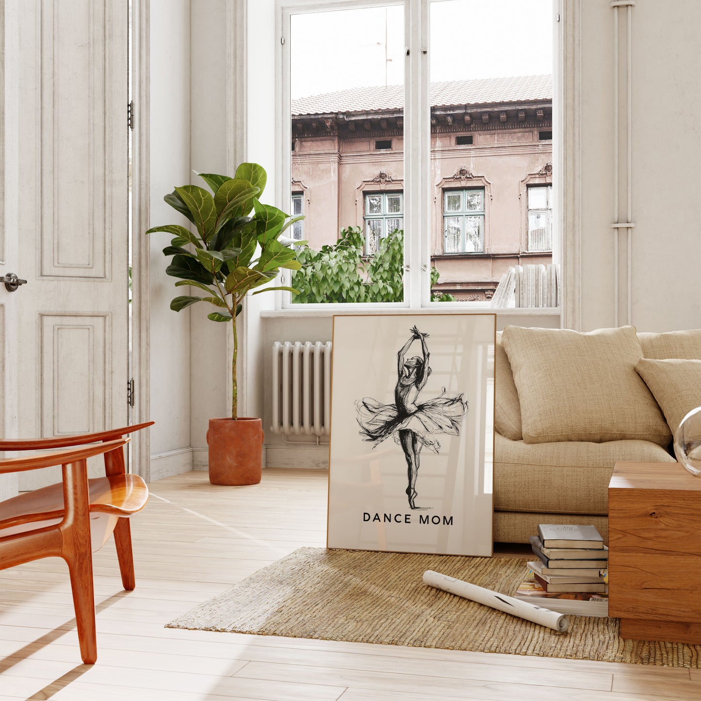 Elegant Ballet Dance Poster