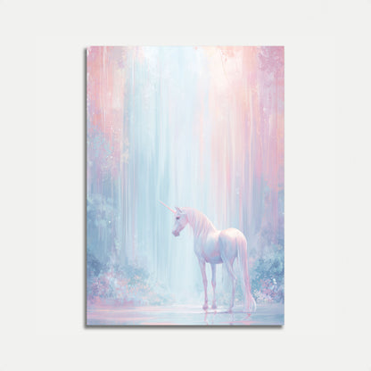 Poster Sogno di Unicorno Pastello