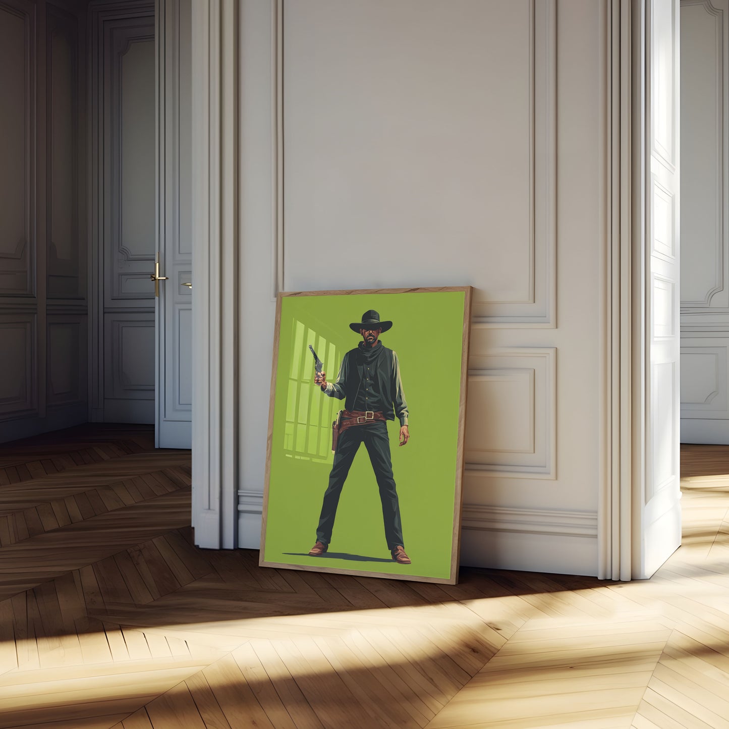 Wild West Gunslinger Poster